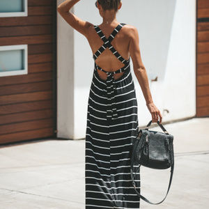 Vici Dresses - Vici Off the coast striped maxi dress-NWT Vici Dresses - Vici Off the coast striped maxi dress-NWT